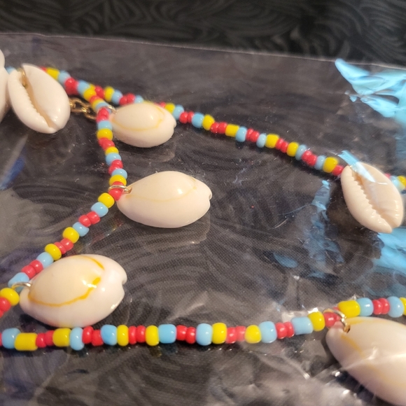 Surfer Set, Necklace and Bracelet/Anklet - Picture 3 of 10